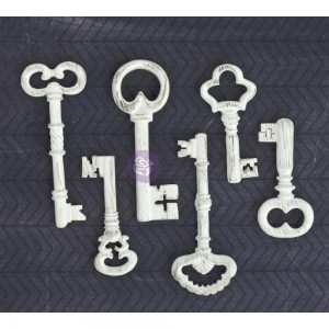 Shabby Chic Resin Treasures - Keys